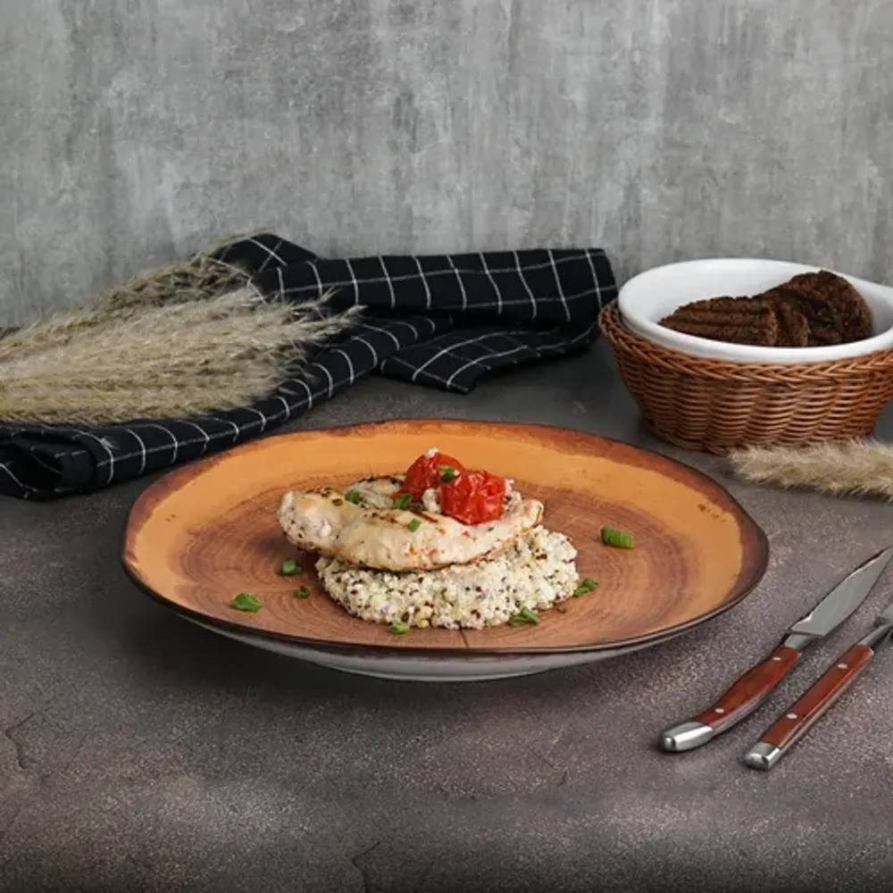 Тарелка 26,6 см h3 см Wood Fusion P.L. Proff Cuisine [4]