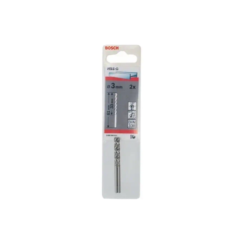 Сверло по металлу HSS-G 4 мм BOSCH 2608585916