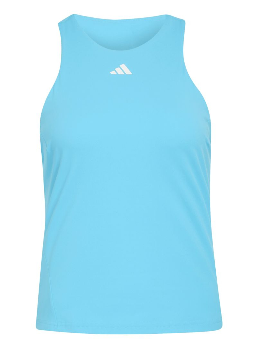 Женский топ теннисный Adidas Climacool Y-Tank Tennis - signal cyan