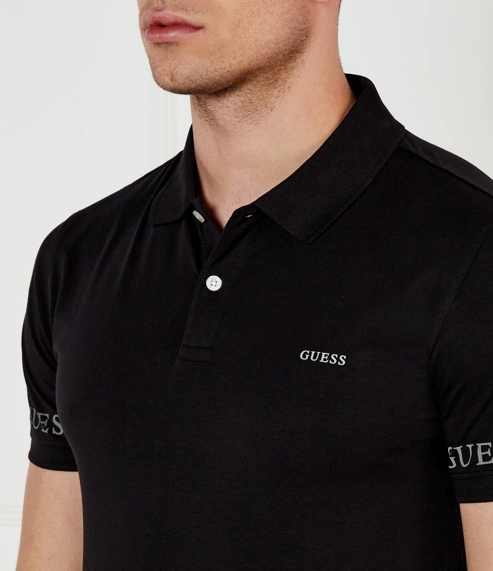 Поло NOLAN GUESS - черный(M5RP66 J1314)