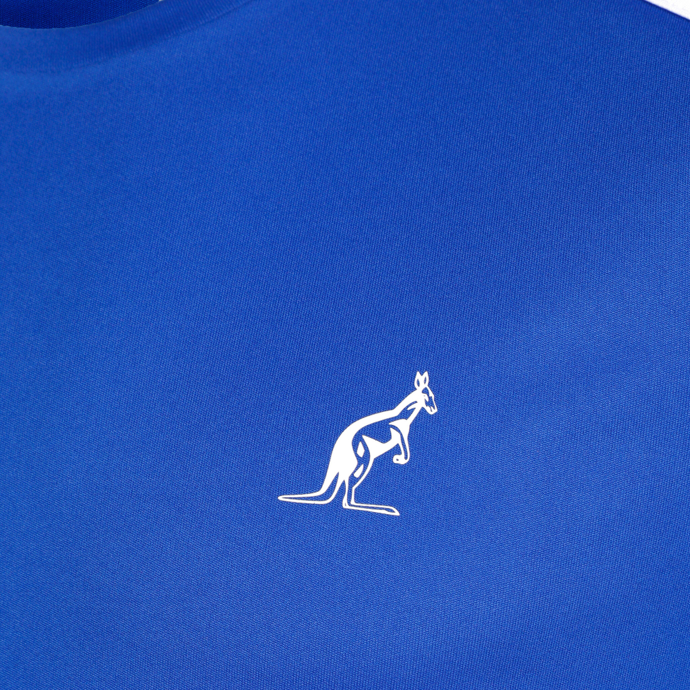 Мужское теннисное поло Australian Serve In Ace T-Shirt Men - Blue, Orange