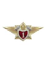 Значок классности МЧС 1 класс