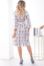 Платье "Мира" (геометрия) П7410 LT Collection (Акция)