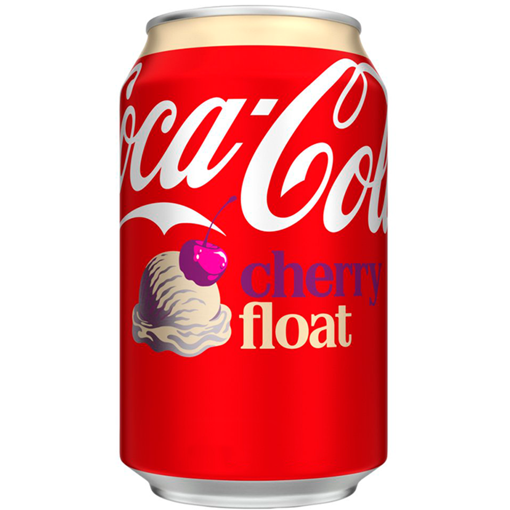 Газ напиток Coca Cola Cherry Float 330мл