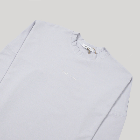 LS T-Shirt LOGO Icelandic Blue