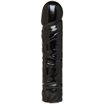 Насадка-фаллоимитатор Vac-U-Lock CodeBlack 8 Inch Classic Dong - 19,3 см. (Цвет: черный)