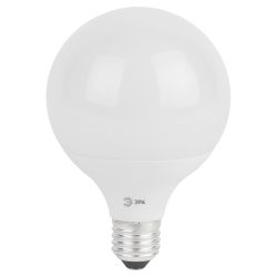 Лампа светодиодная ЭРА STD LED G95-15W-4000K-E27 15Вт шар нейтральный белый свет Е27 | Лампы cветодиодные Шар (G/P)