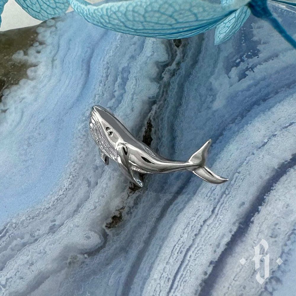 Накрутка "Whale" - Белое золото
