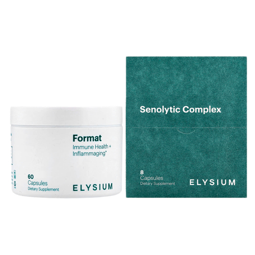 Elysium, Format Immune Health + Сенолитический комплекс против воспалений, 68 капсул