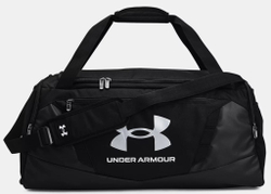 Сумка спортивная Under Armour Undeniable 5.0 Duffle Bag MD - black/metalic silver