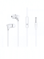 Гарнитура Borofone M26, вакуумные, разъем Jack, кабель 1.2 м White