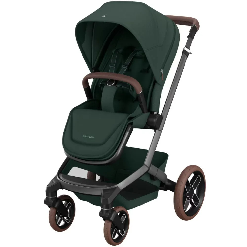 Детская коляска Maxi-Cosi Fame 2 в 1 Набор Twillic Green/зеленый