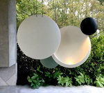 Pendant design lamp Cosmos by Vibia (Green)