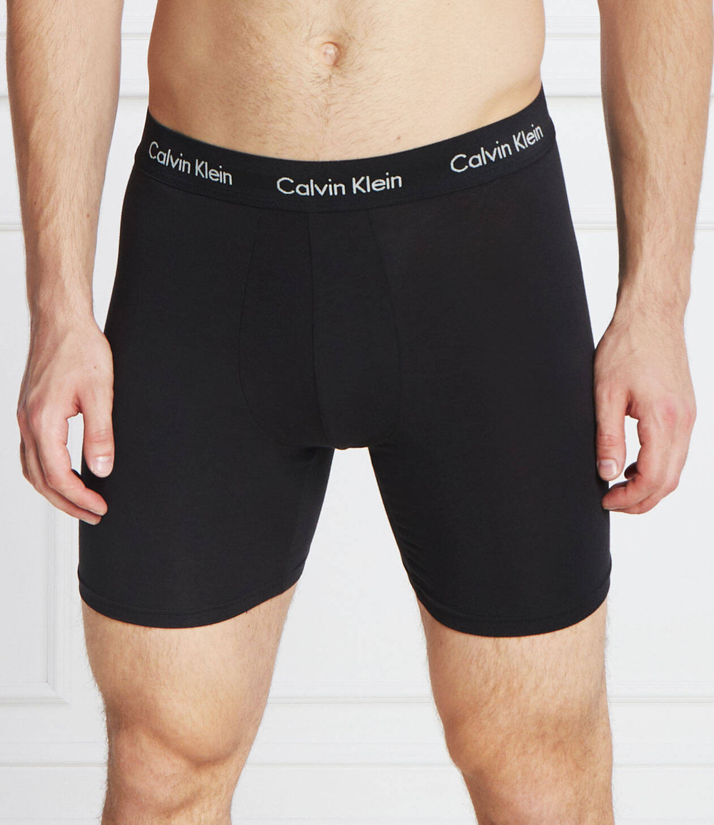 Трусики-боксеры 3шт. Calvin Klein Underwear - черный(000NB1770A)