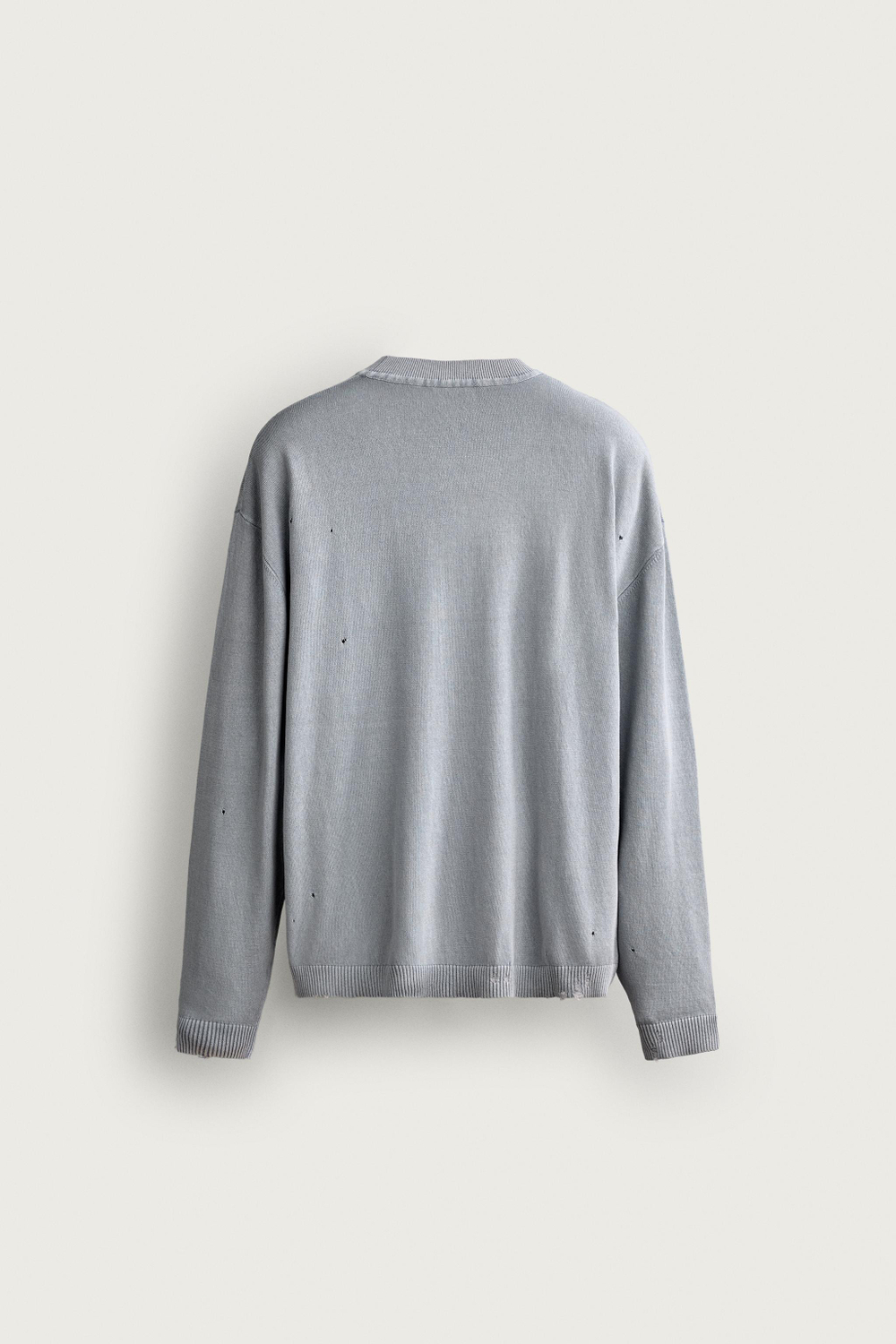 ЛЕГКИЙ СВИТЕР С РАЗРЕЗАМИ — ZARA