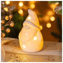 ФИГУРКА "ДЕД МОРОЗ" С LED-ПОДСВЕТКОЙ 7,7*6,7*11,7 СМ