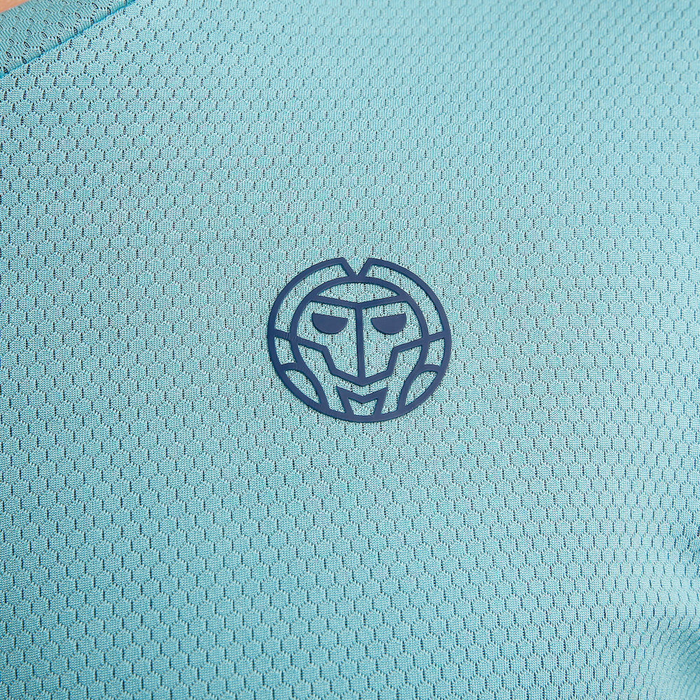 Мужское теннисное поло BIDI BADU Ted Tech T-Shirt Men - Light Blue