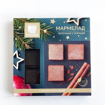 Мармелад Яблочный с корицей, 110 гр