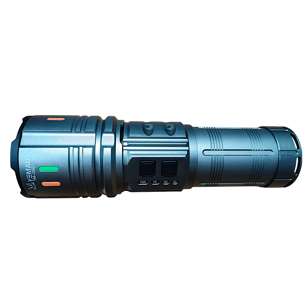 Фонарь Yemao YM-G921 1400лм (30Вт) 1000м ( PM60-TG, 8 режимов, 1х40700 ) -