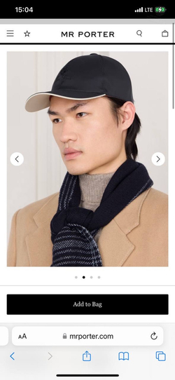 Бейсболка Loro Piana