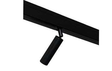 Трековый светодиодный магнитный светильник CLT 0.33 003 6W BL 3000K 48V чёрный Space Crystal Lux