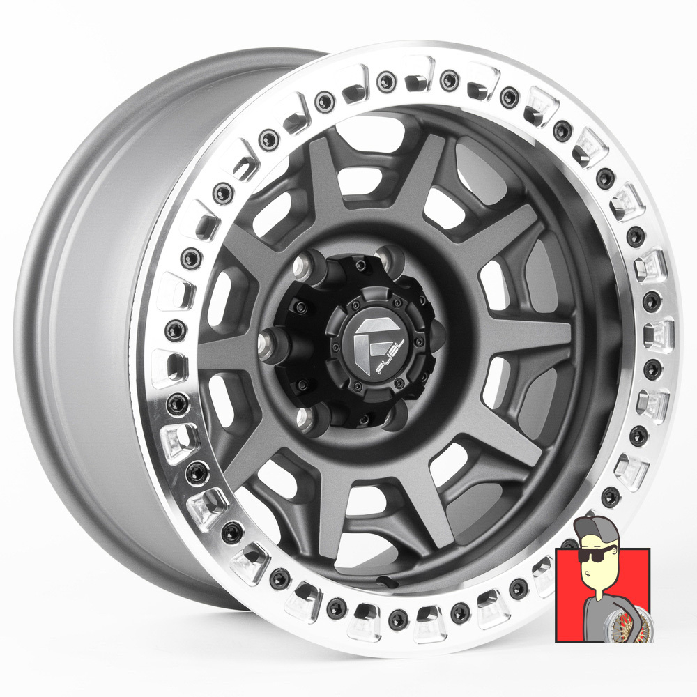 Комплект дисков Fuel 17x9 et-15 6x139.7