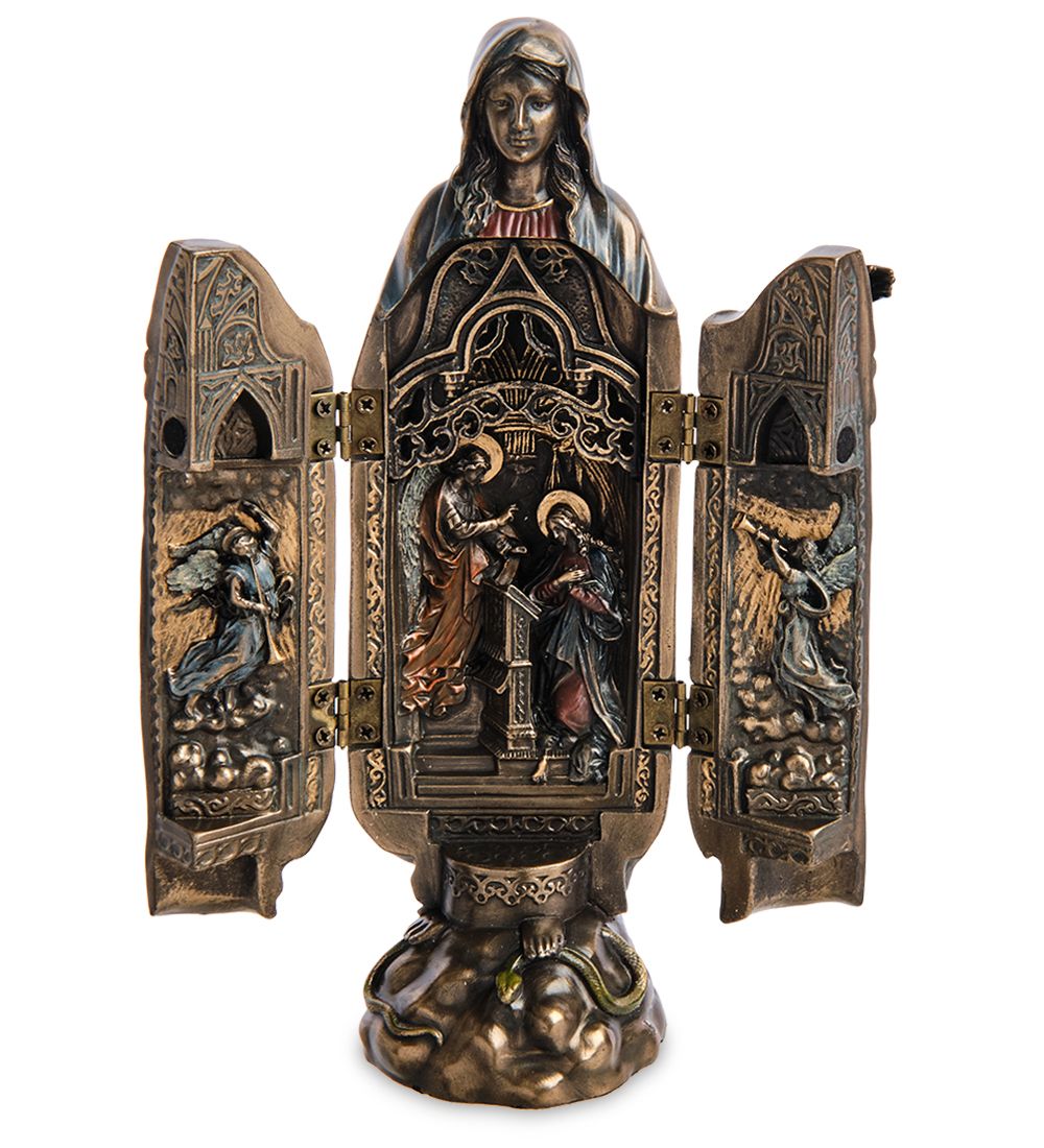 Veronese WS-1121 Статуэтка-полиптих «Благовещение Пресвятой Богородицы»