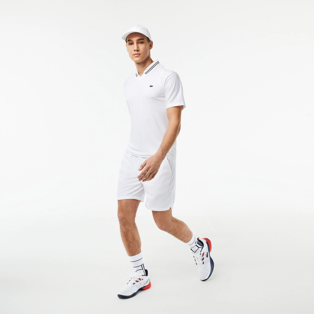 Мужское теннисное поло Lacoste Polo Men - White