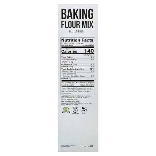 Vitacost, Baking Flour Mix, Gluten Free, 32 oz (907 g)