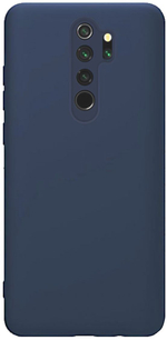 Мягкий Soft Touch чехол из силикона для XIAOMI REDMI NOTE 8 PRO с бархатной подкладкой
