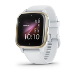 Смарт-часы Garmin Venu Sq 2 белые с кремово-золотым алюминиевым безелем 010-02701-11