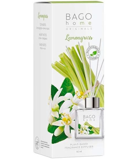 Лемонграсс, ароматический диффузор, Bago home