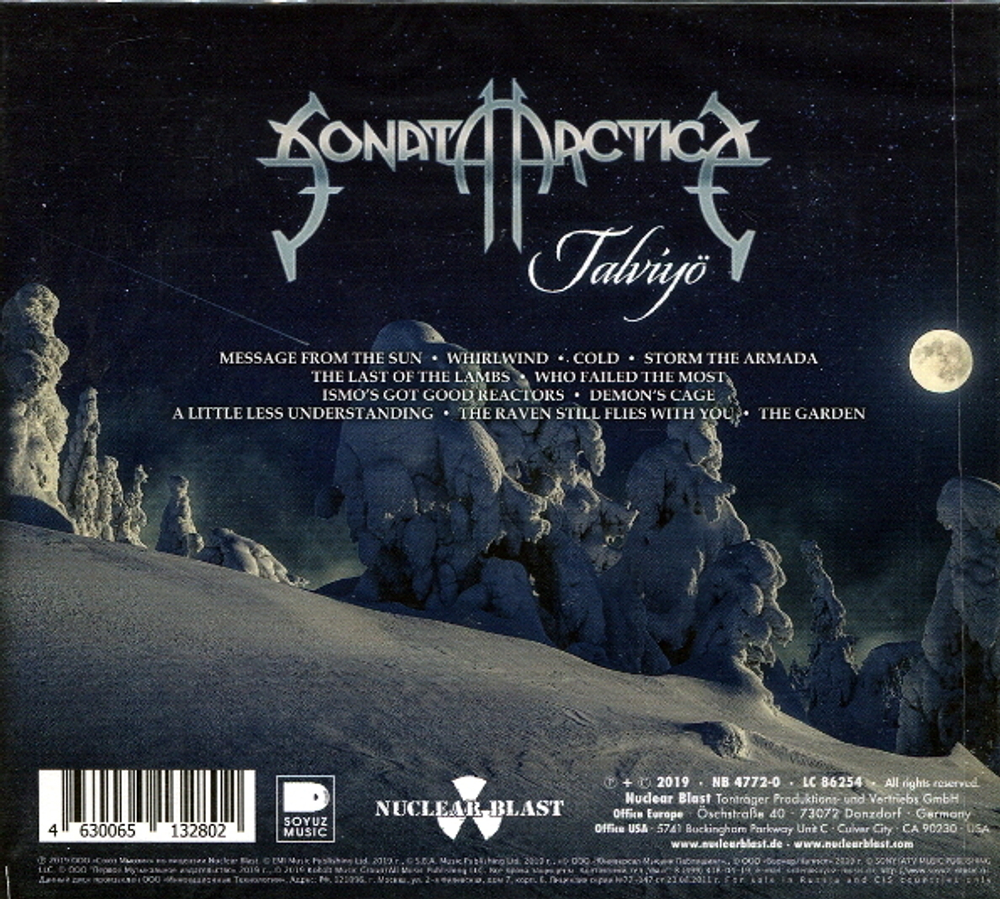 Sonata Arctica / Talviyo (RU)(CD)