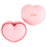 Розовый вакуумный стимулятор 9,8см в форме сердца BeYourLover Heart TW158