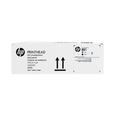 Печатающая головка HP 881 (CR328A) для Latex Printer 1500/3000/3100/3500/3600/3800 cyan, black