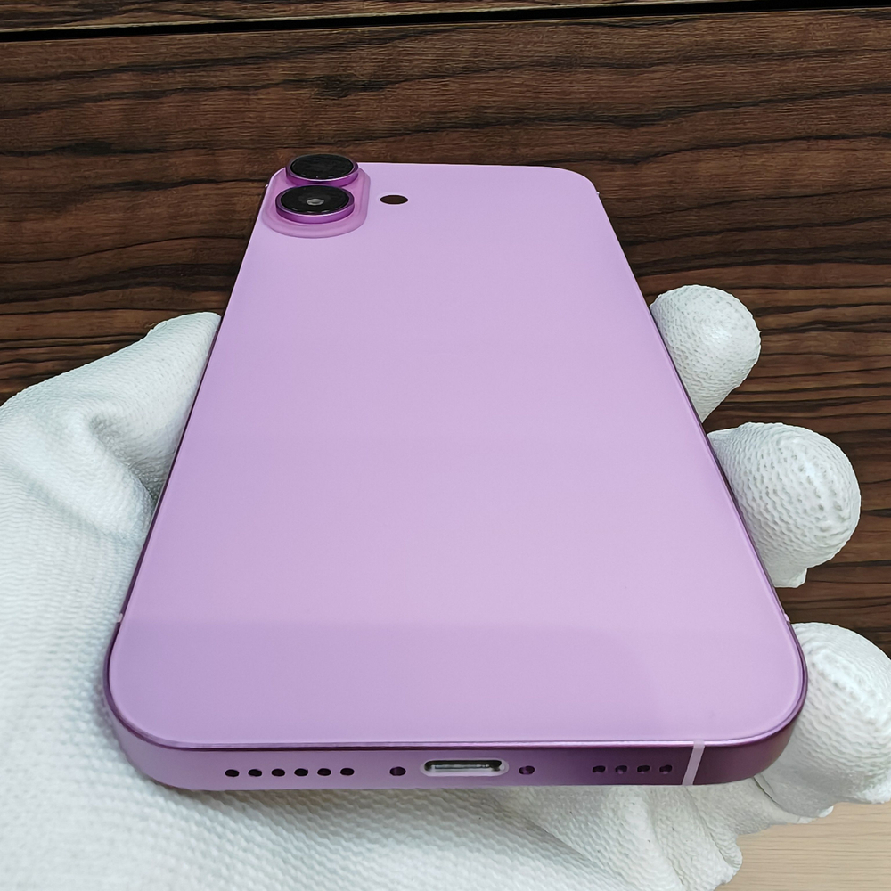Корпус для iPhone XR в стиле iPhone 16 (цвет: White / Белый)