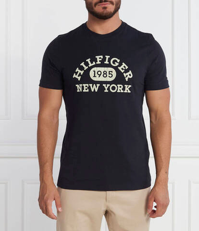 Футболка MONOTYPE COLLEGIATE TEE Tommy Hilfiger - темно-синий(MW0MW32593)