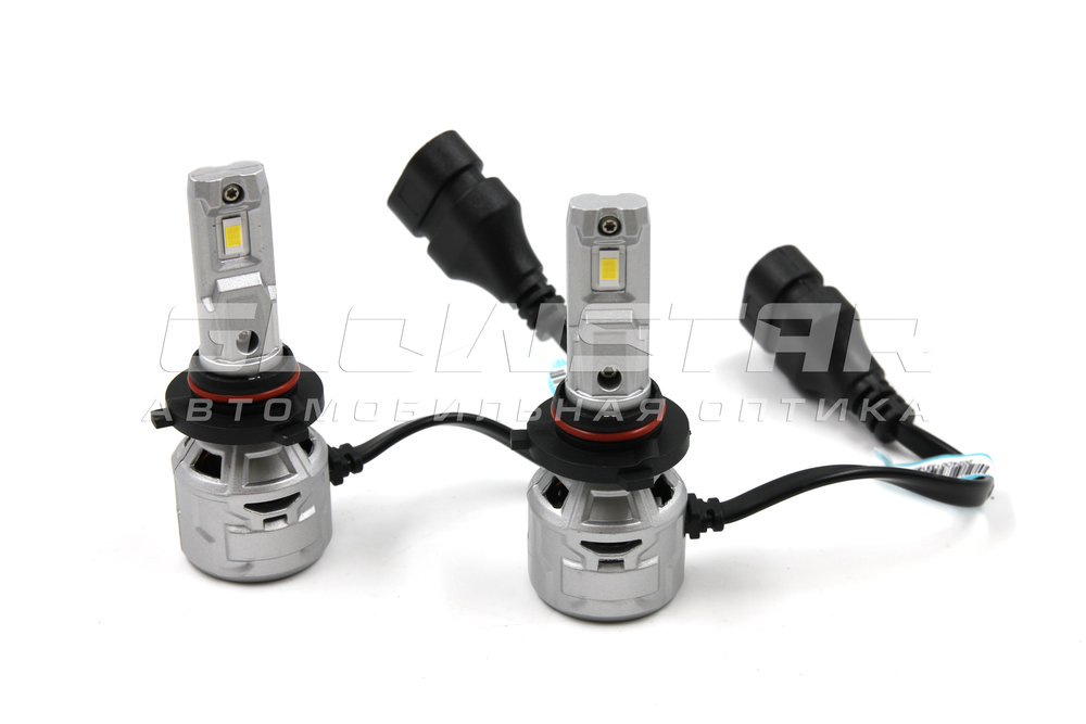 Светодиодные лампы HB3 (9005) Sariti S3 с вентилятором, 12V, 32W, 5500K (комплект, 2шт)