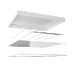 Светильник LED Экофон DS Standart 40Вт 3000К Опал 625х600х60мм GENILED