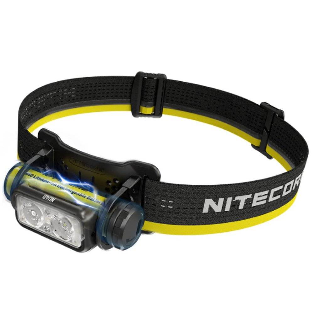 Фонарь налобный Nitecore NU40 1000 люмен дальность 100м