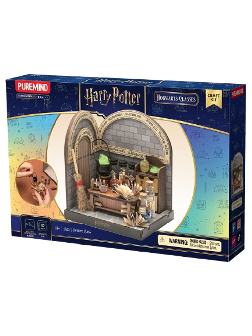 Конструктор из дерева Puremind Harry Potter Класс Зельеварения