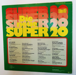 Винтажная виниловая пластинка LP Сборник Die Neue Super 20 (Австрия 1977)