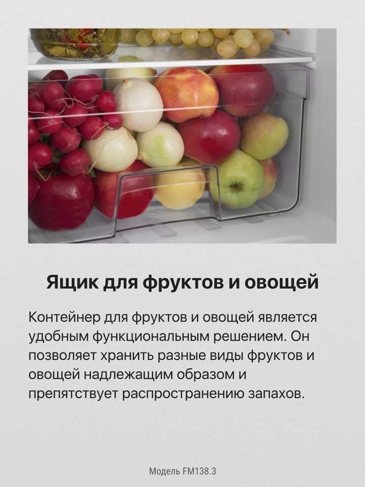 Отдельностоящий холодильник Hansa FM138.3