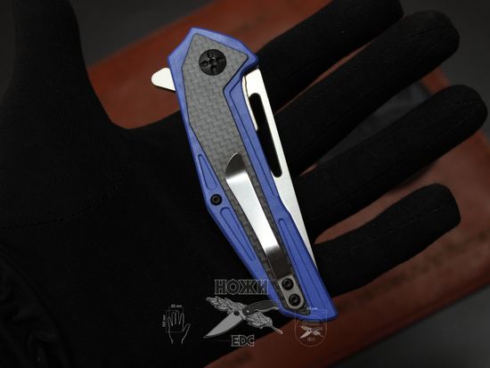 Компактный складной нож VN "BEETLE" K360D2 c клинком из стали D2, рукоять G10
