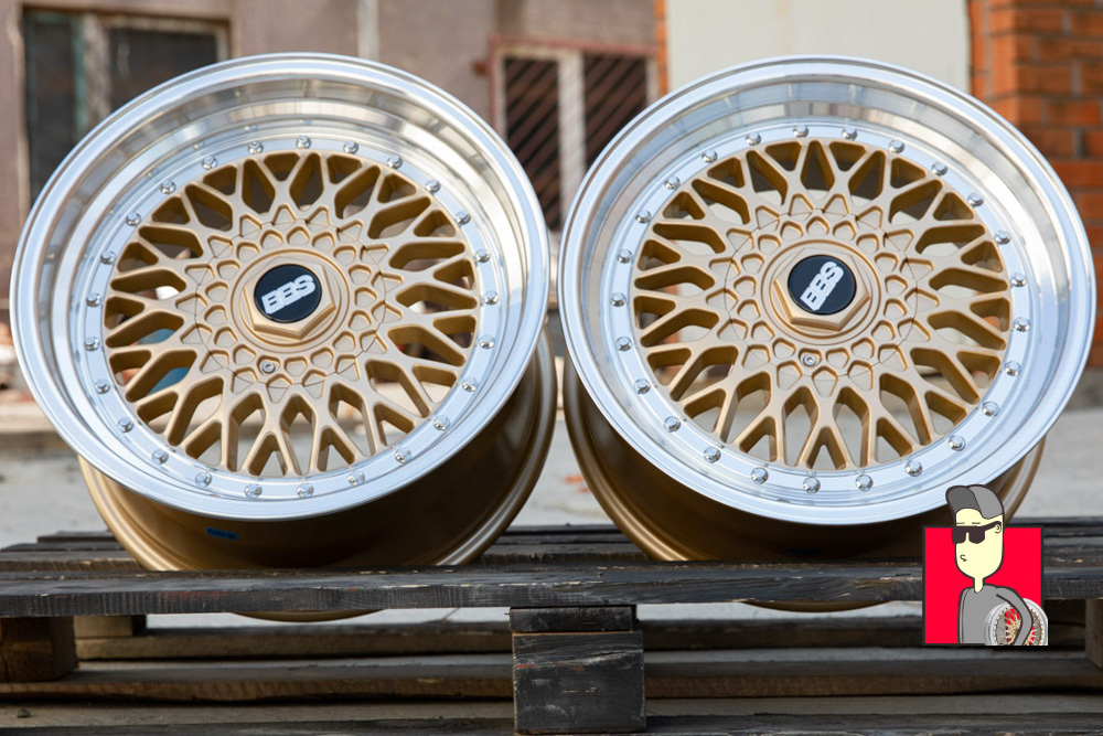 Комплект дисков BBS RS 17x7.5/8.5 et30/30 5x100/5x114.3
