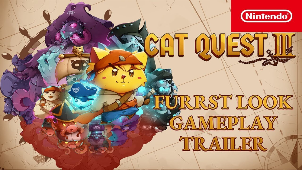 Cat Quest 3 (картридж для Nintendo Switch, интерфейс и субтитры на русском языке)