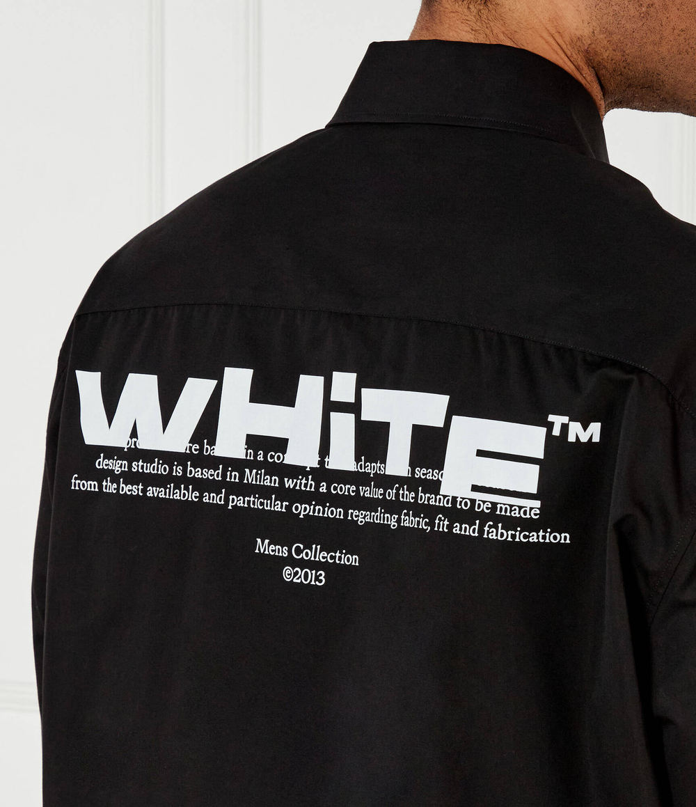 Рубашка OFF SHARED OFF-WHITE - черный(OMGE004S 25FAB001)