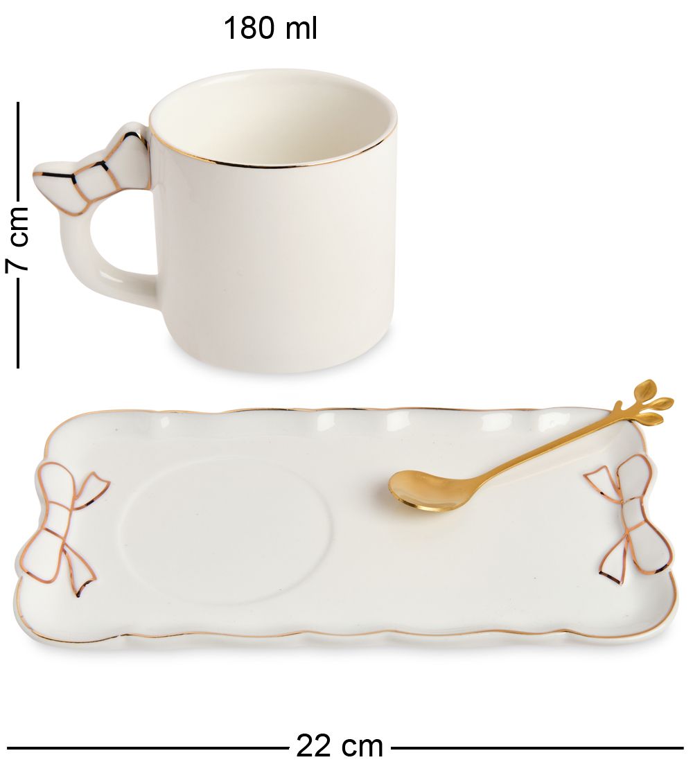 GAEM Art MUG-411/3 Чайная пара «Уютное мгновение»