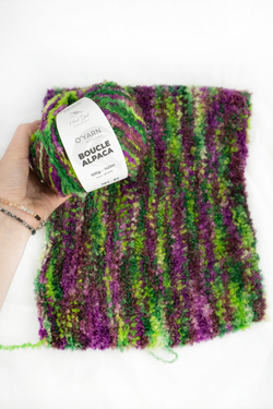 Пряжа O'Yarn BOUCLE ALPACA, 100г