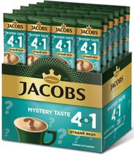 Растворимый кофе Jacobs 4 в 1 Угадай вкус 24 стика
